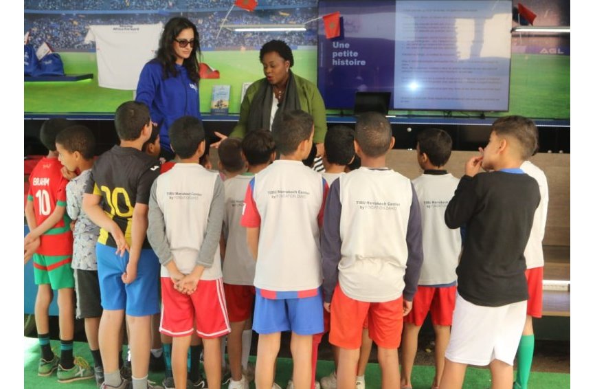 AGL célèbre le football africain aux côtés de la jeunesse marocaine à travers « AGL Moving Tour »