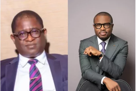 Proclamation des résultats par la Cour constitutionnelle : Moïse Kérékou, président du parti LP-RK, félicite le président élu et sa vice-présidente