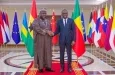 Mohammed Abubakari Manaf, ambassadeur du Ghana au Bénin présente les copies figurées de ses lettres de créances