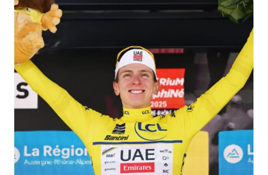 Cyclisme : Tadej Pogačar remporte son premier Critérium du Dauphiné