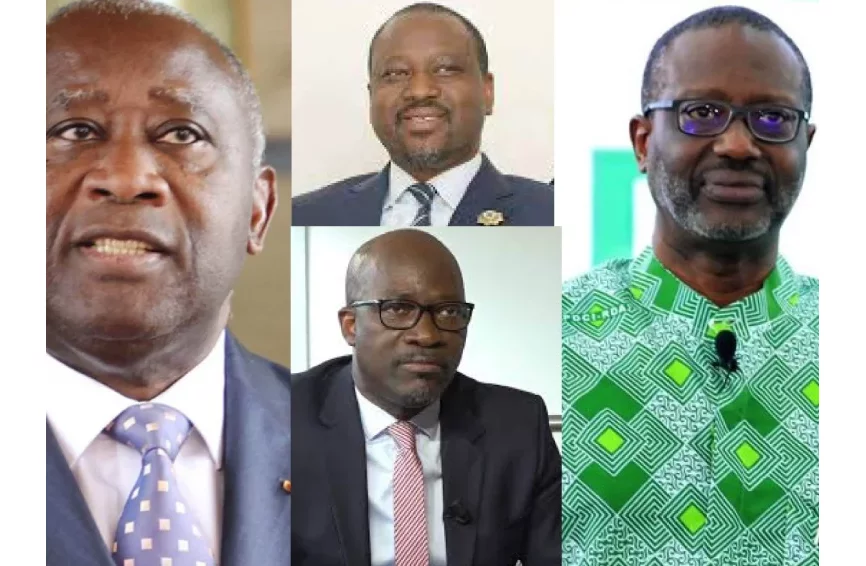 Présidentielle 2025 en Côte d'Ivoire : Tidjane Thiam, Gbagbo, Blé Goudé et Soro exclus de la liste électorale 