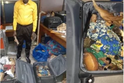 Gabon : un béninois et son complice arrêtés à l'aéroport de Libreville avec des valises remplies de fétiches