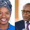 Angélique Kidjo et Patrice Talon