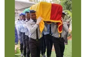 Carnet noir : le garde du corps de Patrice Talon, Maurice Aïwanou, conduit à sa dernière demeure