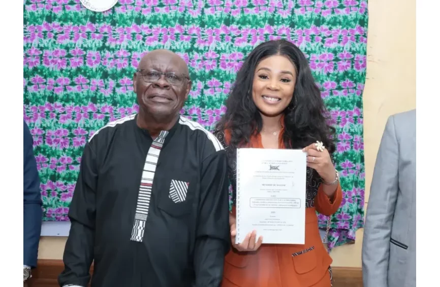 Eva Guéhi : l'actrice ivoirienne décroche brillamment son Master en Sciences de l'Art et de la Culture