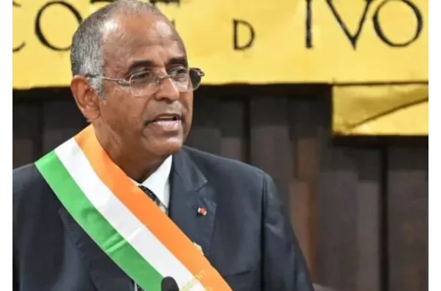 Patrick Achi, ancien Premier ministre de Côte d'Ivoire élu président de l'Assemblée nationale