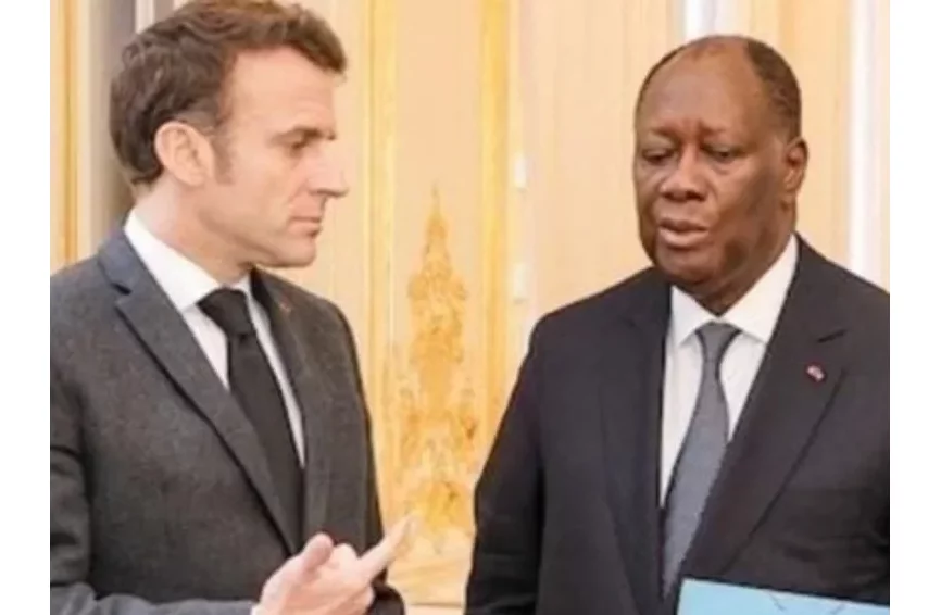 Présidentielle d'octobre en Côte d'Ivoire : Ouattara fait une promesse à Macron ‎