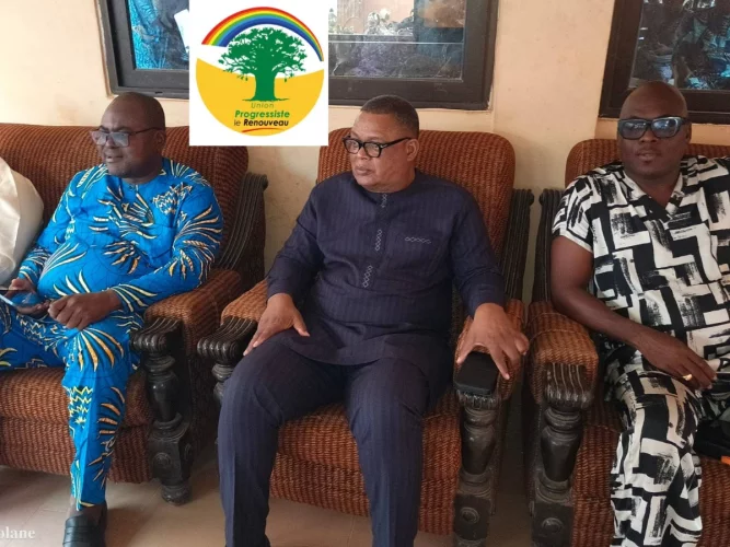 Lalo : Adomahou structure le dispositif de campagne aux côtés de la Haute Direction politique de l'UP-R