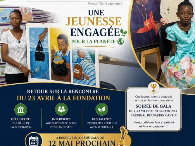 Grand Prix Cardinal Bernardin Gantin : Rendez-vous le jeudi 12 mai pour connaître le vainqueur