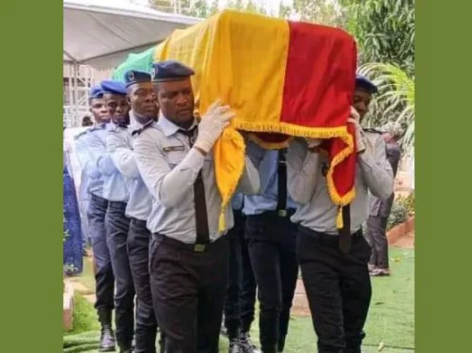 Carnet noir : le garde du corps de Patrice Talon, Maurice Aïwanou, conduit à sa dernière demeure