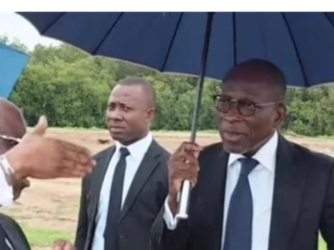 Bénin : Patrice Talon sur les chantiers de la Route des pêches malgré la pluie